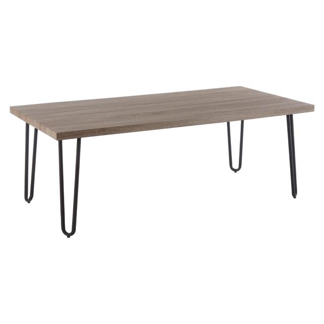 Rectangular Coffee Table made of Wood in Brown by Borough Wharf on Productcaster.