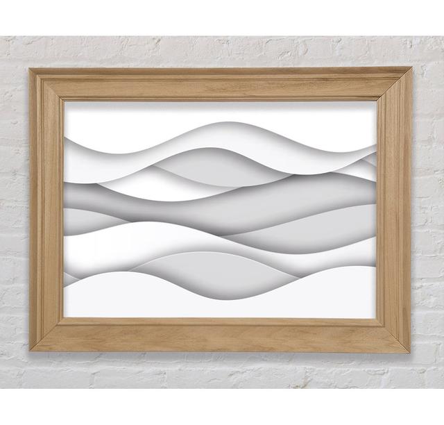 Horizontal Lines Of Curviture - Single Picture Frame Art Prints Bright Star Size: 84.1cm H x 142.2cm W x 8cm D on Productcaster.