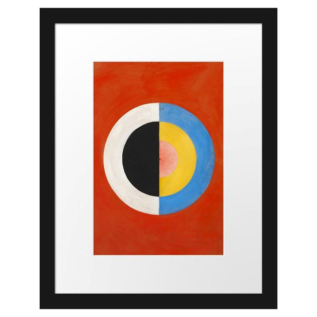 Hilma Af Klint - Der Schwan II - Im Bilderrahmen Mit Galerie-Passepartout Perspections Maße: 38 cm H x 30 cm B x 2,5 cm T, Format: Poster on Productcaster.