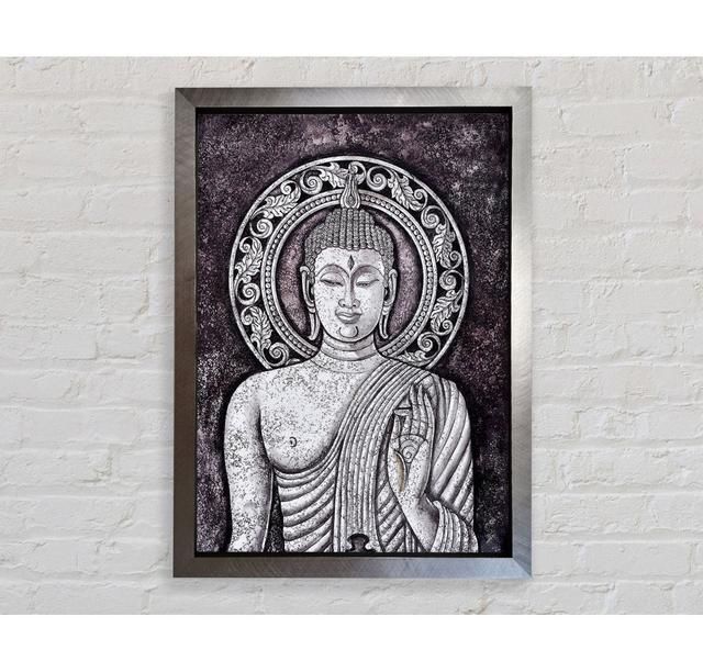 Buddha 8 - Single Picture Frame Art Prints Bright Star Size: 141.4cm H x 100cm W x 3.4cm D on Productcaster.