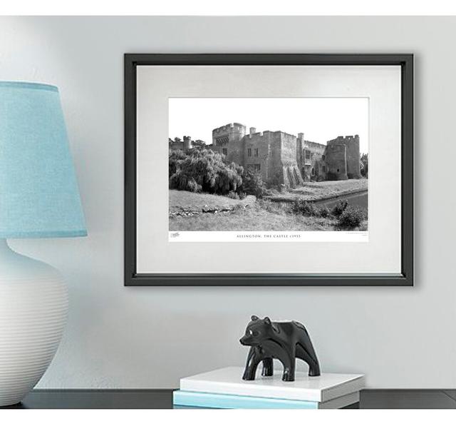 'Allington, the Castle C1955' - Picture Frame Photograph Print on Paper The Francis Frith Collection Size: 45cm H x 60cm W x 2.3cm D on Productcaster.