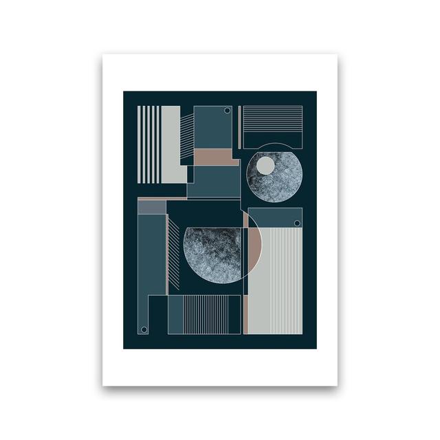 Geometric III - Print 17 Stories Frame Option: No Framed, Size: 42cm H x 29.7cm W x 1cm D on Productcaster.