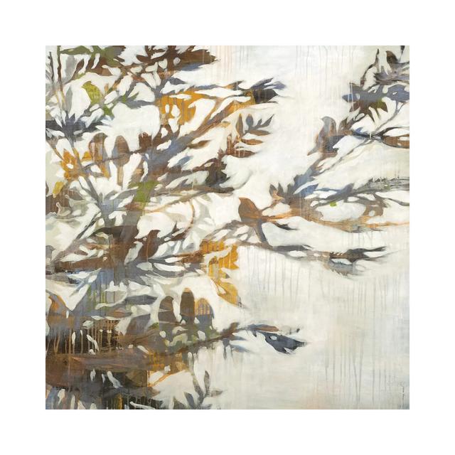 Flock Together by Liz Jardine - Wrapped Canvas Painting ClassicLiving Size: 30.48cm H x 30.48cm W x 1.91cm D on Productcaster.