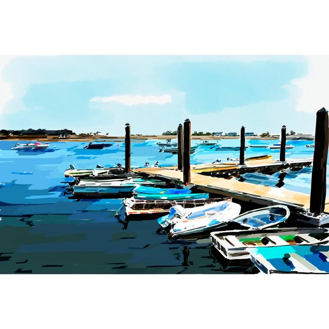 Bold Boats V Breakwater Bay Size: 30cm H x 46cm W x 3.8cm D on Productcaster.