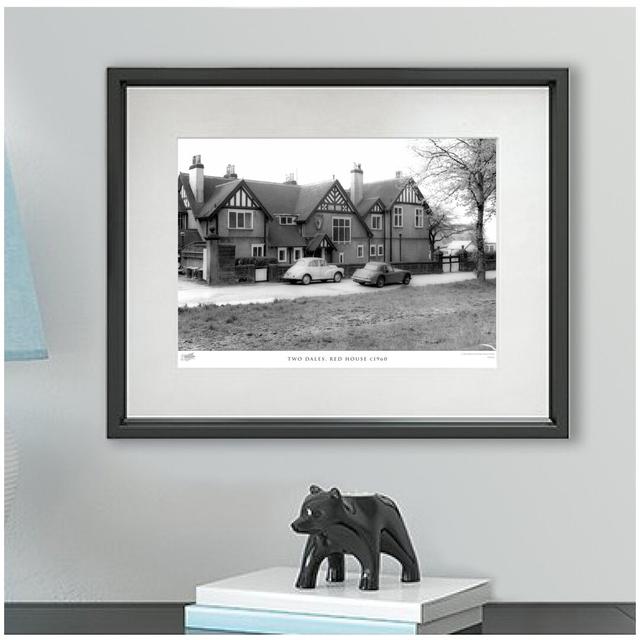 Two Dales, Red House C1960' - Picture Frame Photograph Print on Paper The Francis Frith Collection Size: 45cm H x 60cm W x 2.3cm D on Productcaster.