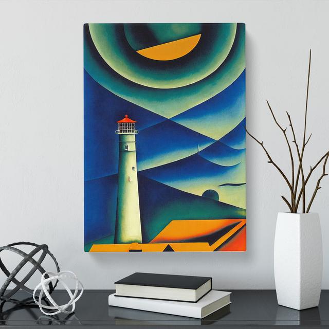 Lighthouse Impressionism Vol.2 - Wrapped Canvas Graphic Art Breakwater Bay Size: 60cm H x 40cm W x 3cm D on Productcaster.