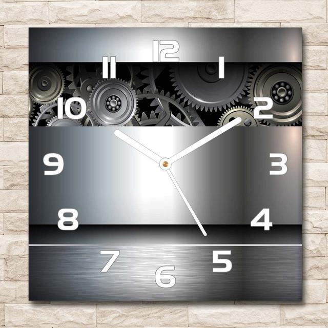 Modern 30cm Silent Wall Clock Coloray Colour: White on Productcaster.