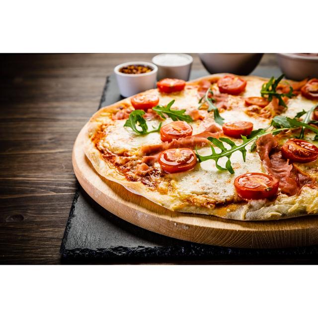 Margherita Pizza 17 Stories Size: 51cm H x 76cm W on Productcaster.