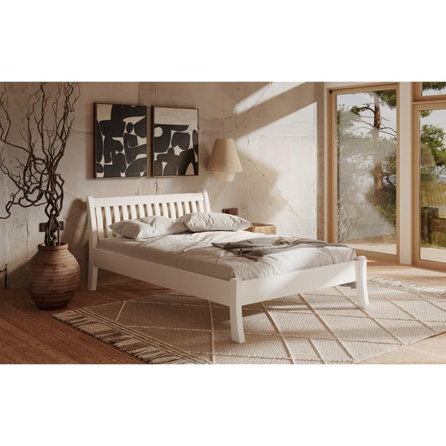 Mardea Tonja Ophelia & Co. Size: European Kingsize (160 x 200cm), Colour: White Lacquer on Productcaster.