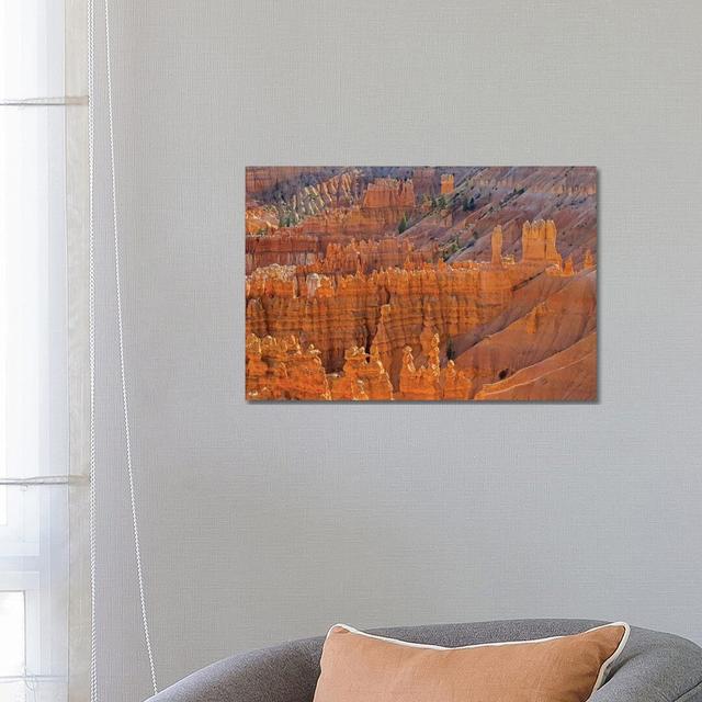 Utah, Bryce Canyon National Park. View of Canyon with Hoodoos - Wrapped Canvas Photograph Gracie Oaks on Productcaster.