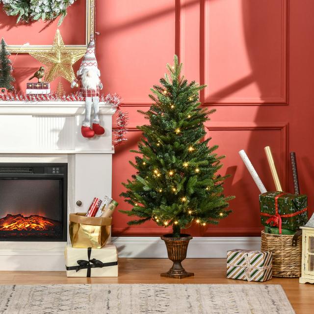 210Cm H Green Feather Christmas Tree The Seasonal Aisle on Productcaster.