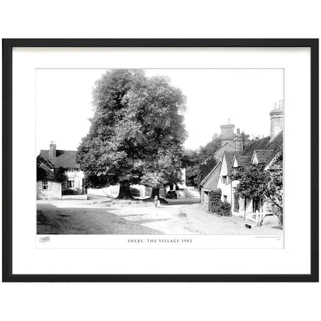 'Shere, the Village 1903' by Francis Frith - Picture Frame Photograph Print on Paper The Francis Frith Collection Size: 60cm H x 80cm W x 2.3cm D on Productcaster.