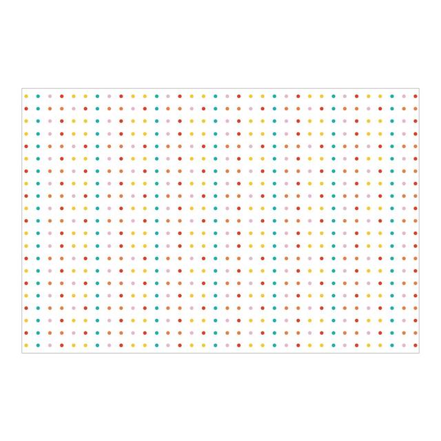 Little Dots Semi-Gloss Wallpaper Roll East Urban Home Size: 3.84m x 255cm on Productcaster.