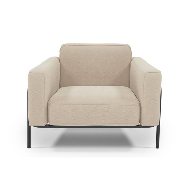 Zweiersofa Alizeya ModernMoments Farbe des Kissens: Beige on Productcaster.