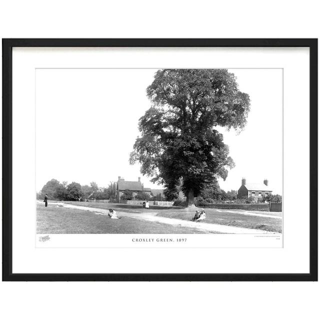 Croxley Green, 1897 by Francis Frith - Single Picture Frame Print The Francis Frith Collection Size: 40cm H x 50cm W x 2.3cm D on Productcaster.