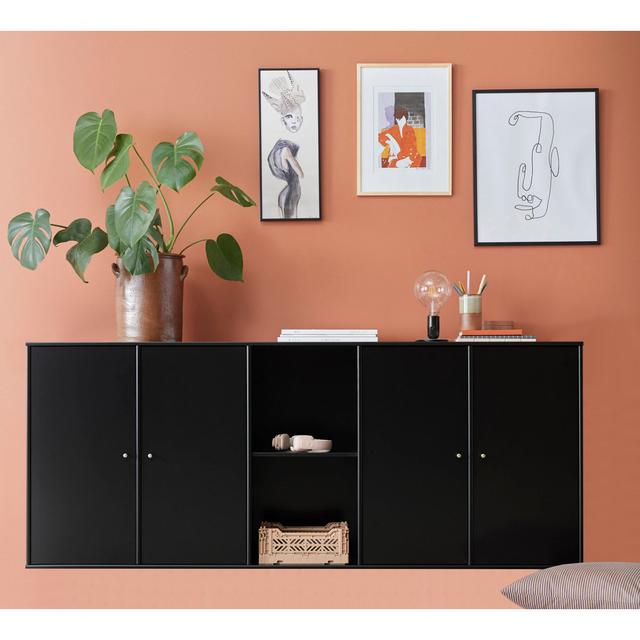 Mistral Kubus 169cm Sideboard Hammel Furniture Colour: Black on Productcaster.