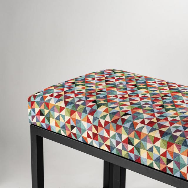 Ogilvie Upholstered Bench Corrigan Studio Size: 45 x 45 x 30cm on Productcaster.