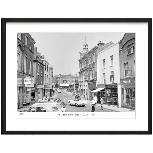 'Wellington, the Square 1967' - Picture Frame Photograph Print on Paper The Francis Frith Collection Size: 60cm H x 80cm W x 2.3cm D on Productcaster.