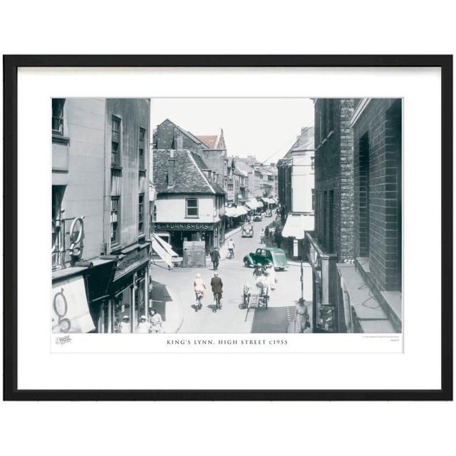 King's Lynn, High Street C1955 by Francis Frith - Single Picture Frame Print The Francis Frith Collection Size: 60cm H x 80cm W x 2.3cm D on Productcaster.