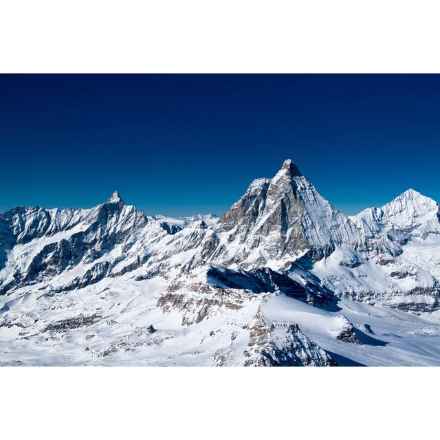 Matterhorn Shot, Breuil-Cervinia by Alexivanov - Wrapped Canvas Photograph Alpen Home Size: 30cm H x 46cm W on Productcaster.