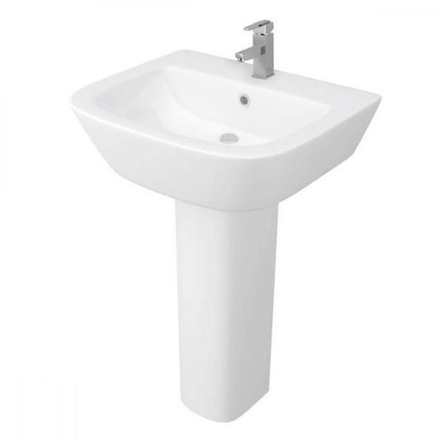 17 Stories White Vitreous China U-Shaped Sink 17 Stories on Productcaster.