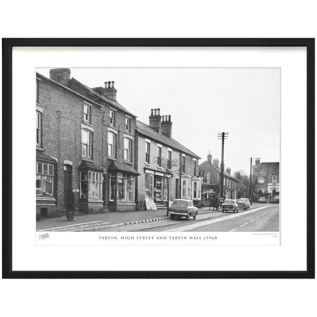 'Tarvin, High Street and Tarvin Hall C1960' - Picture Frame Photograph Print on Paper The Francis Frith Collection Size: 28cm H x 36cm W x 2.3cm D on Productcaster.