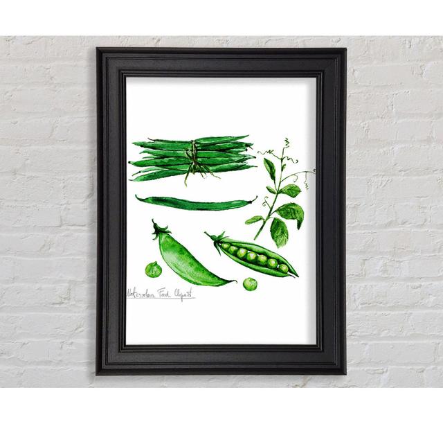 Peas In A Pod - Print August Grove Size: 84.1cm H x 59.7cm W x 8cm D on Productcaster.