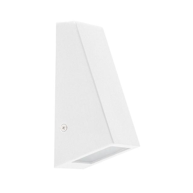 Jacqueline Outdoor Sconce Dakota Fields Frame Colour: White on Productcaster.