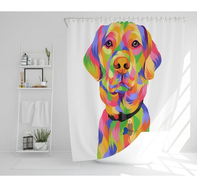 Ella-Leigh Polyester Shower Curtain East Urban Home on Productcaster.