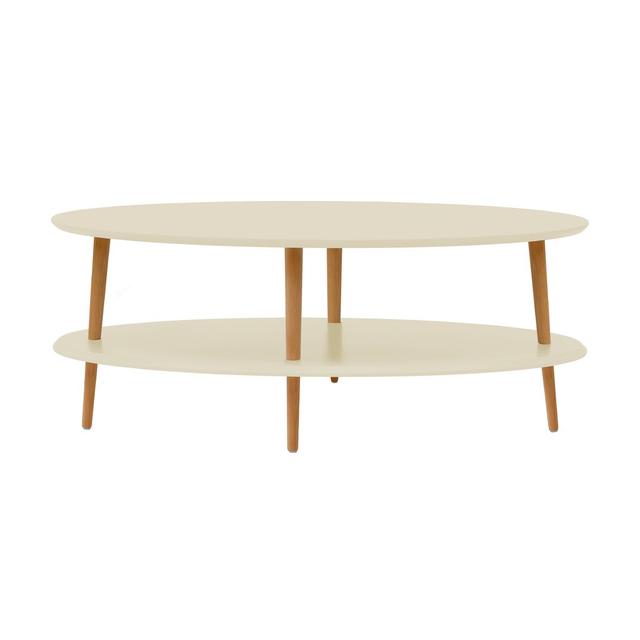 Fairland Coffee Table with Storage Brayden Studio Colour: Chalk White on Productcaster.