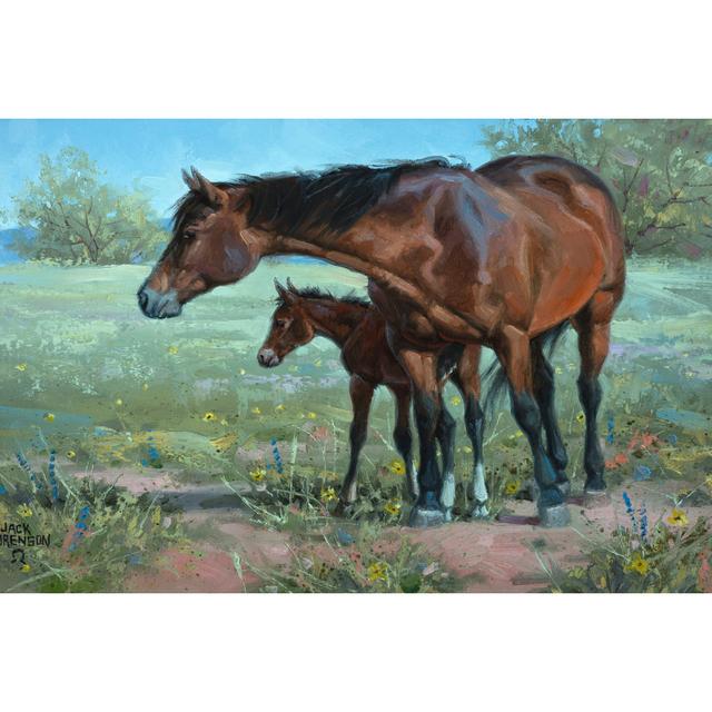 Watchful Eye by Jack Sorenson - Wrapped Canvas Art Prints Brambly Cottage Size: 61cm H x 91cm W on Productcaster.