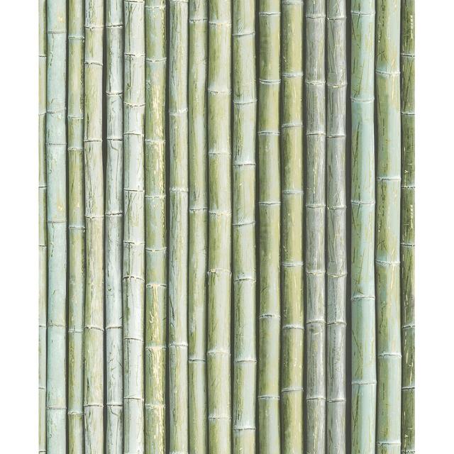 Ellingsworth 10m x 53cm Matte Wall Wallpaper Roll Bay Isle Home Colour: Green on Productcaster.