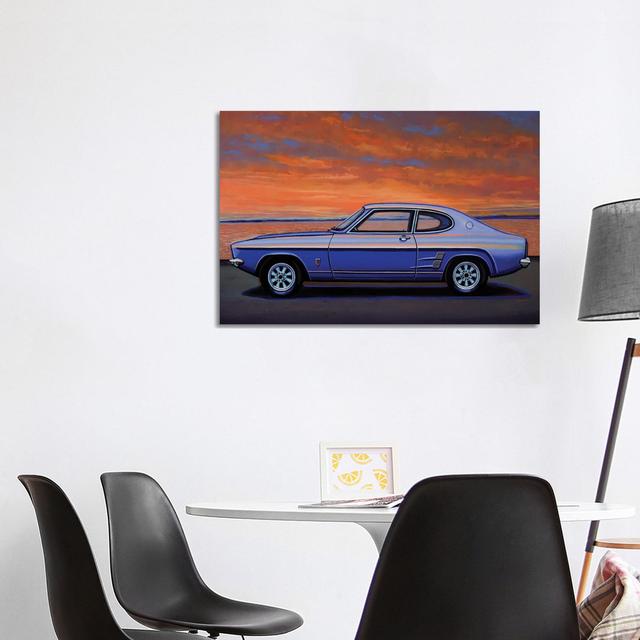 Ford Capri 1969 by Paul Meijering - Wrapped Canvas Print iCanvas on Productcaster.