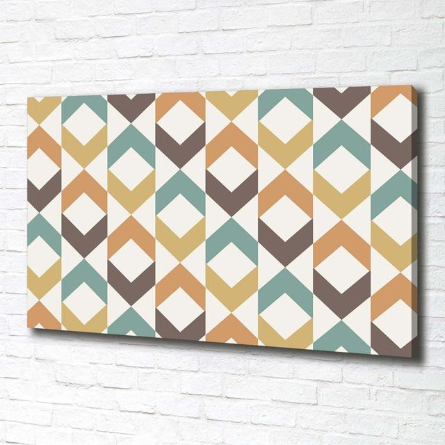 Retro Background - Unframed Art Prints on Canvas Corrigan Studio on Productcaster.