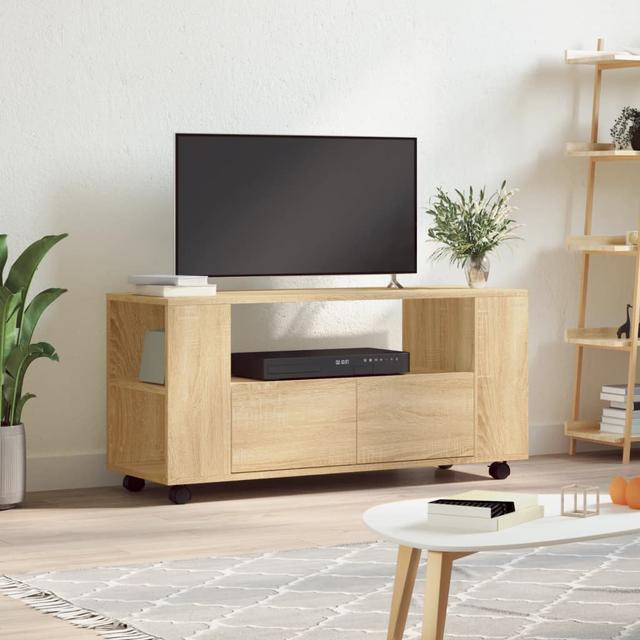 Massi TV Stand for TVs up to 43" Latitude Run Colour: Sonoma Oak on Productcaster.