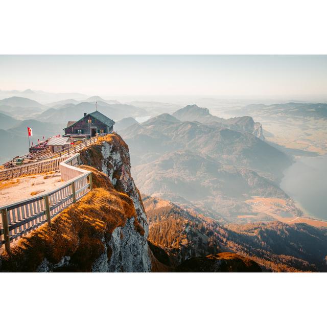 Schafberg Mountain, Austria - Wrapped Canvas Photograph Alpen Home Size: 20cm H x 30cm W x 3.8cm D on Productcaster.