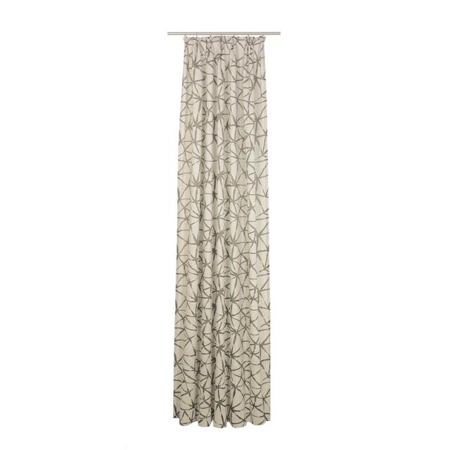 Lovitz Pinch Pleat Room Darkening Single Curtain Metro Lane Colour: Beige, Size: 135cm Width x 245cm Drop on Productcaster.