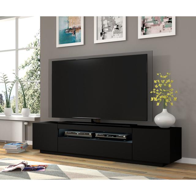 Athanasia TV Stand for TVs up to 88" Metro Lane Colour: Black Matt on Productcaster.