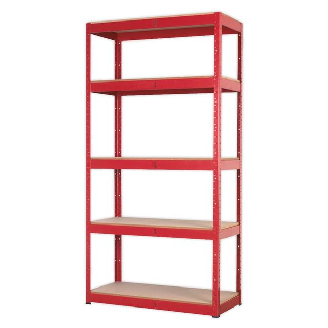 Kalene 180cm 5 Shelf Shelving Unit Symple Stuff Size: 180cm H x 90cm W x 40cm D on Productcaster.