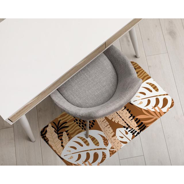 Nectaria Hard Floor Rectangular Chair Mat East Urban Home Size: 70 x 100cm on Productcaster.