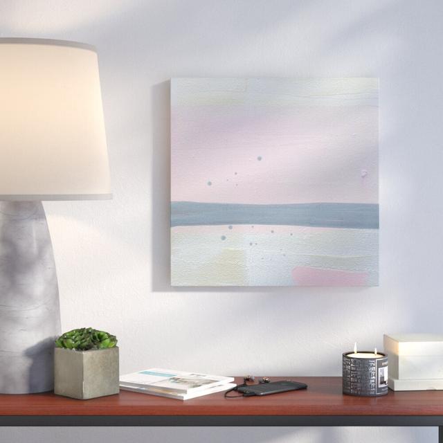 Pink Sunset by Kent Youngstrom - Wrapped Canvas Painting Metro Lane Size: 61 cm H x 61 cm W on Productcaster.