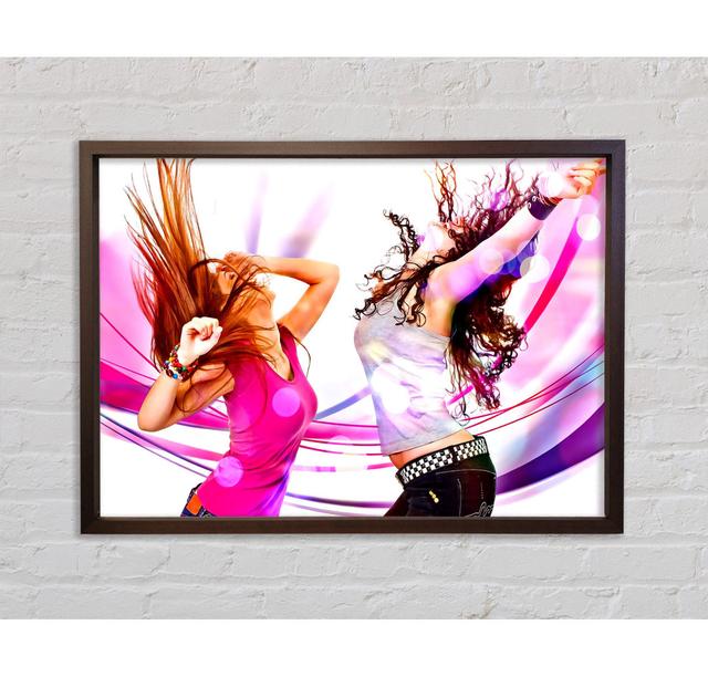 Dancing Girls - Single Picture Frame Art Prints on Canvas Bright Star Size: 84.1cm H x 118.9cm W x 3.3cm D on Productcaster.