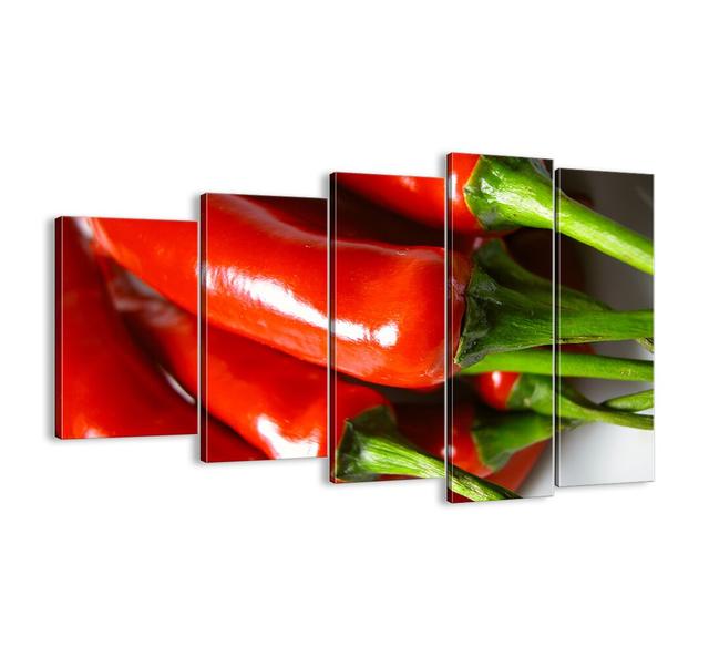 Juicy, Shiny, Smooth - 5 Piece Unframed Photograph Print Set on Canvas Brayden Studio Size: 100cm H x 150cm W x 1.8cm D on Productcaster.