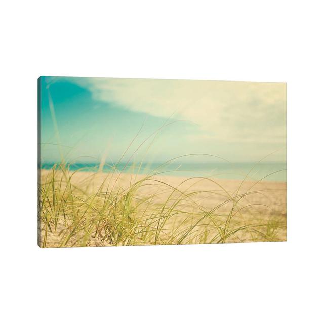 Strandgras V Beachcrest Home Format: Leinwandbild, Größe: 45,72 cm H x 66,04 cm B x 3,81 cm T on Productcaster.