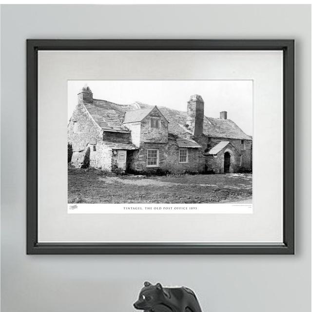 'Tintagel, the Old Post Office 1895' by Francis Frith - Picture Frame Photograph Print on Paper The Francis Frith Collection Size: 60cm H x 80cm W x 2 on Productcaster.