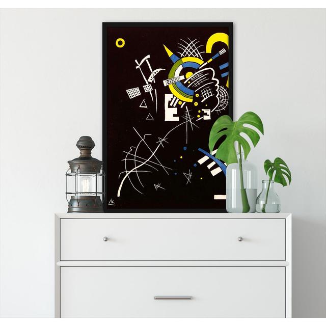 Gerahmter Grafikdruck "Small Worlds" von Wassily Kandinsky ScanMod Design Größe: 80 cm H x 60 cm B x 2.5 cm T on Productcaster.