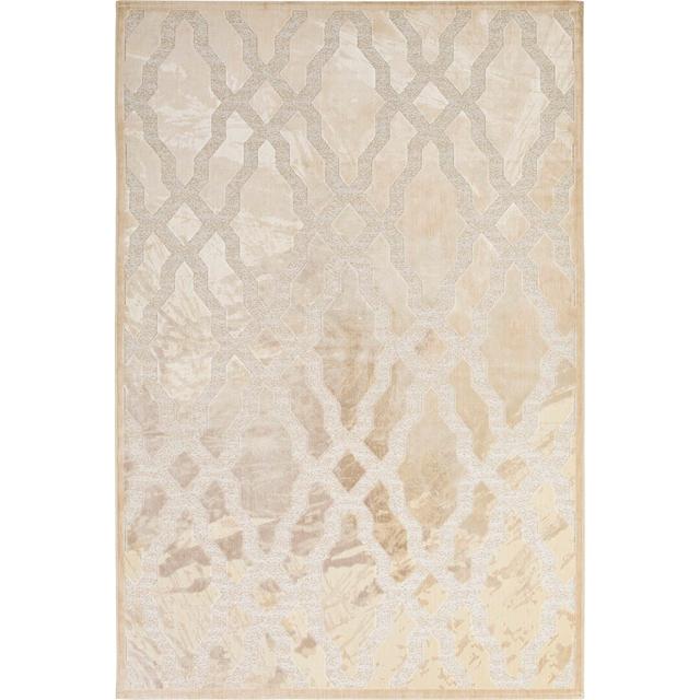 Porth Flatweave Gold Rug Ebern Designs Rug Size: Rectangle 160 x 235cm on Productcaster.