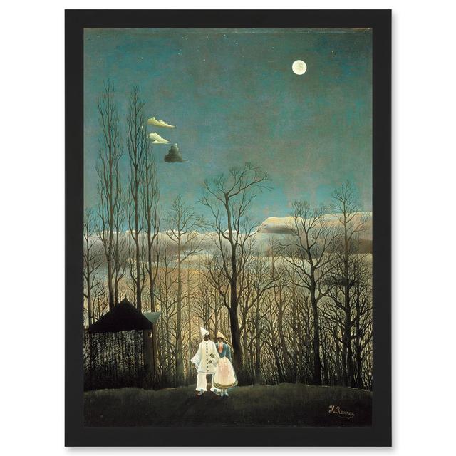 A Carnival Evening by Henri Rousseau - Single Picture Frame Painting August Grove on Productcaster.