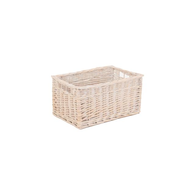 Storage Willow Basket Brambly Cottage Size: Medium on Productcaster.