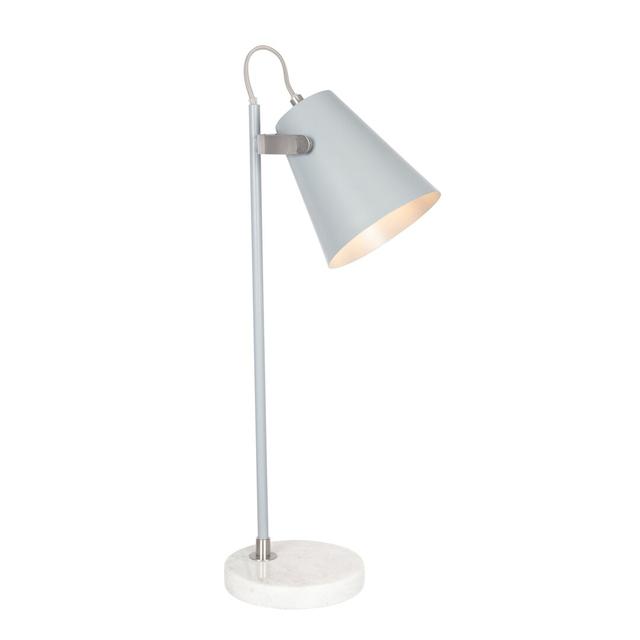 Deari 58Cm Desk Lamp Ebern Designs Base Colour: Grey on Productcaster.